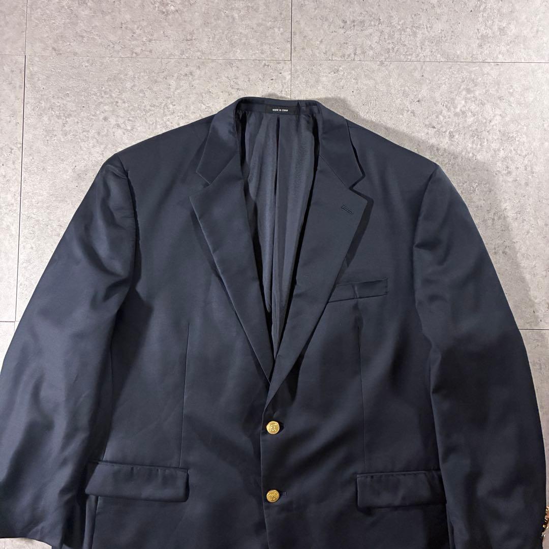 90s Lauren Ralph Lauren紺ブレ金ボタンテーラードジャケット