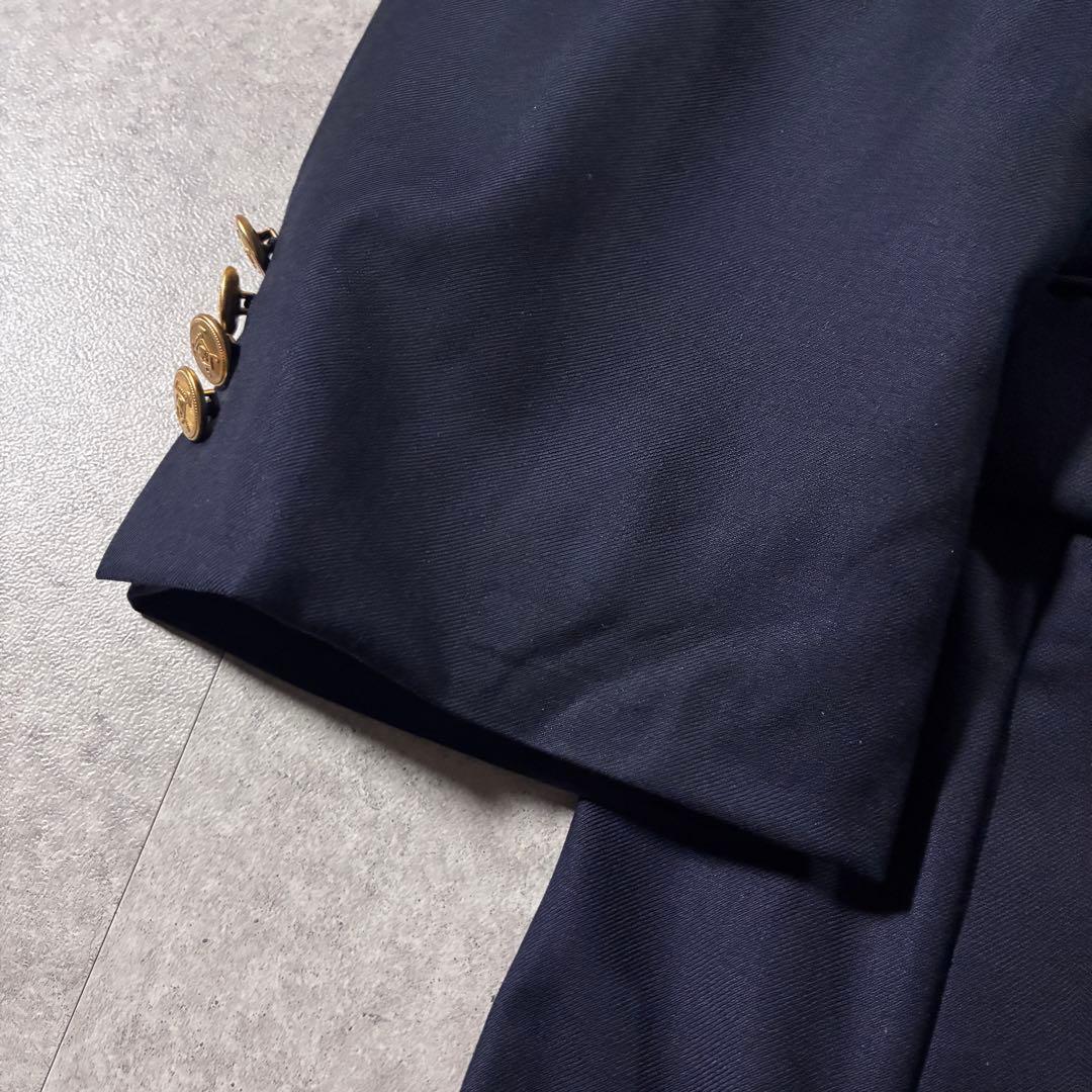 90s Lauren Ralph Lauren紺ブレ金ボタンテーラードジャケット