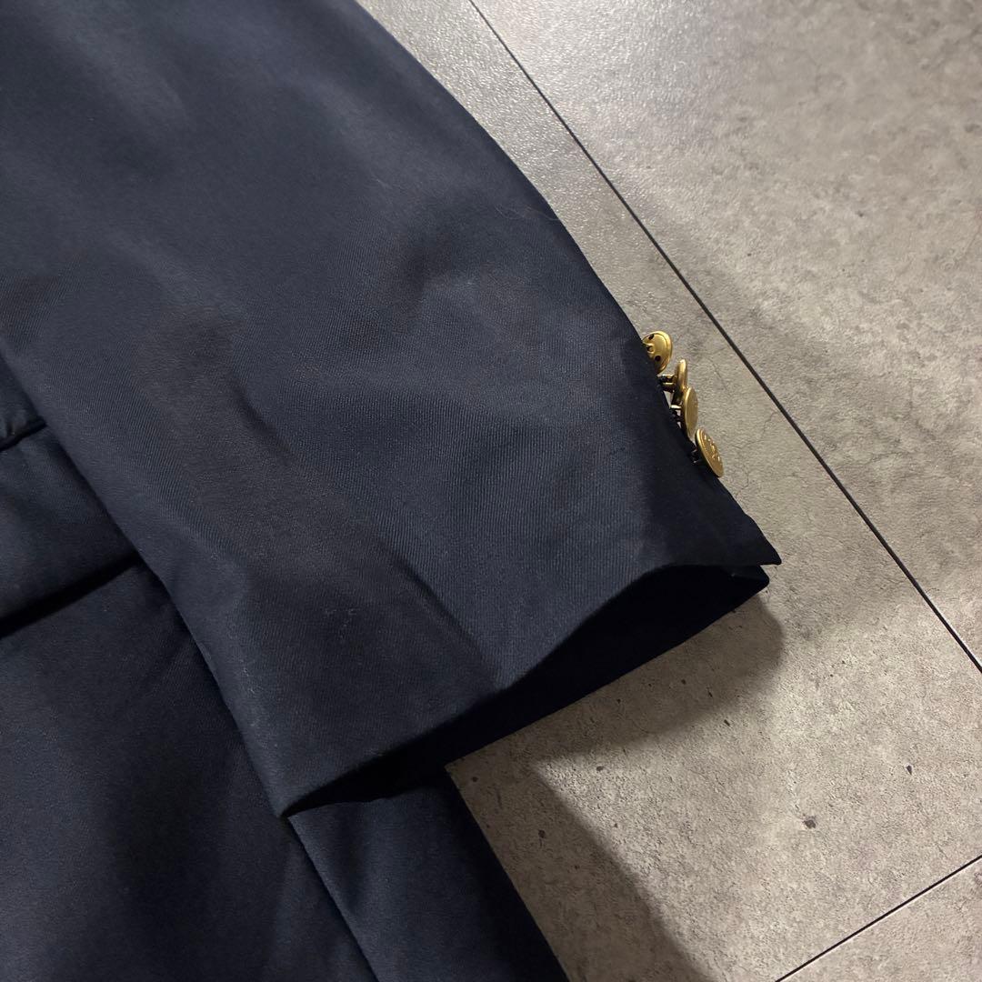 90s Lauren Ralph Lauren紺ブレ金ボタンテーラードジャケット