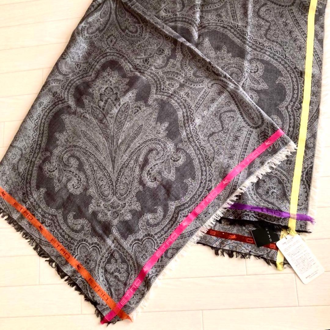 【新品・タグ付き】 ETRO ストール ショッパー付き