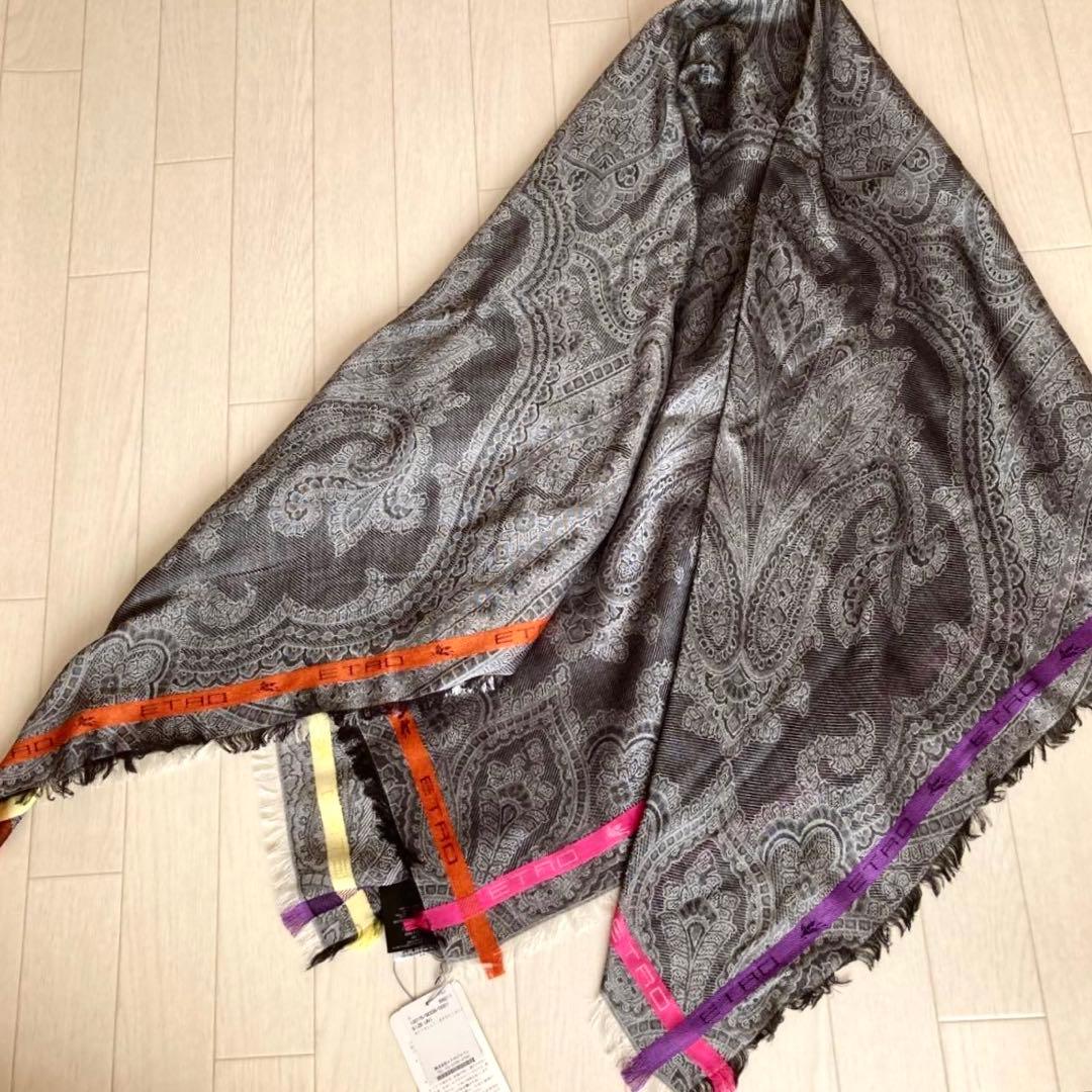 【新品・タグ付き】 ETRO ストール ショッパー付き