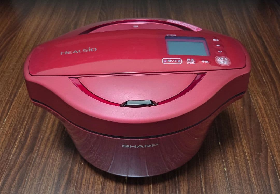 SHARP 電気圧力鍋 レッド　KN-HW24C-R
