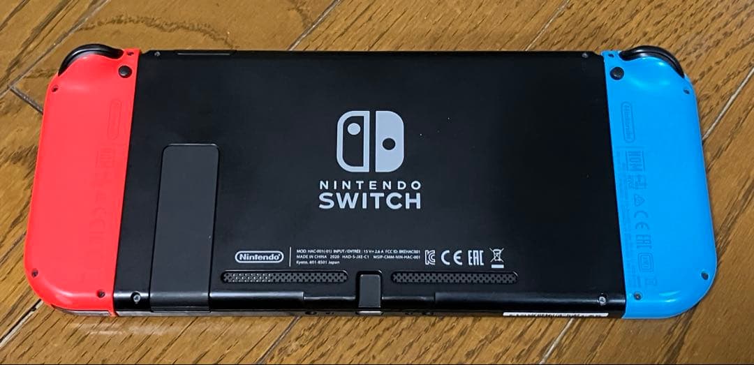匿名配送 Nintendo switch 本体 (フィルム+SDカード付)