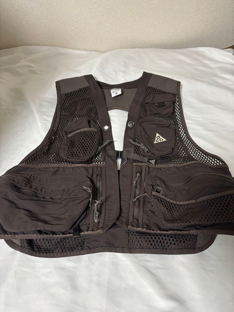 NIKE ACG 22AW BUTTLES VEST メッシュベスト　サイズL