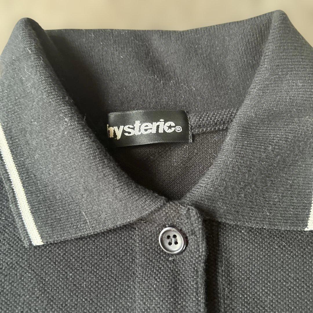 hysteric スピークノーイーヴィル 半袖ポロシャツ