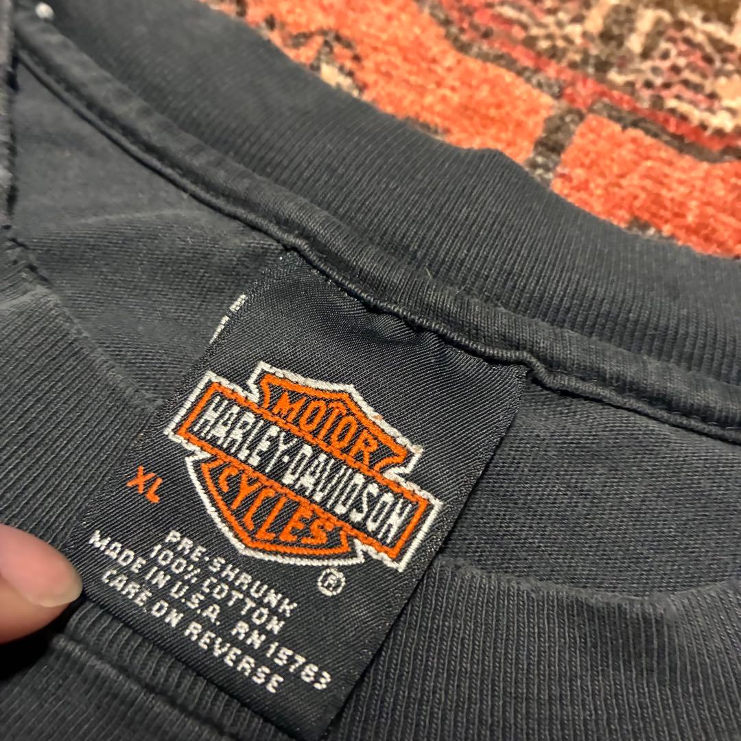 90S USA製 Harley-Davidson フレイム フェード XL