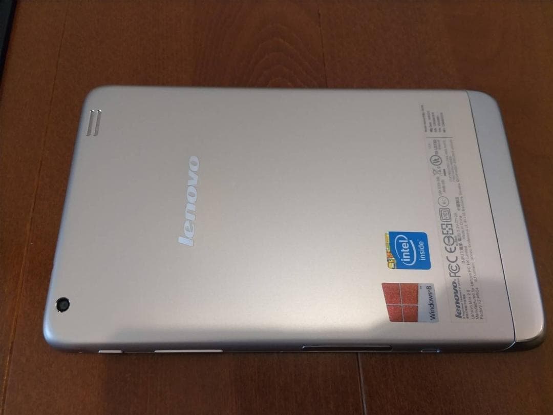 タブレットPC　Lenovo Miix 2 8　Win10　マウス、キーボード付