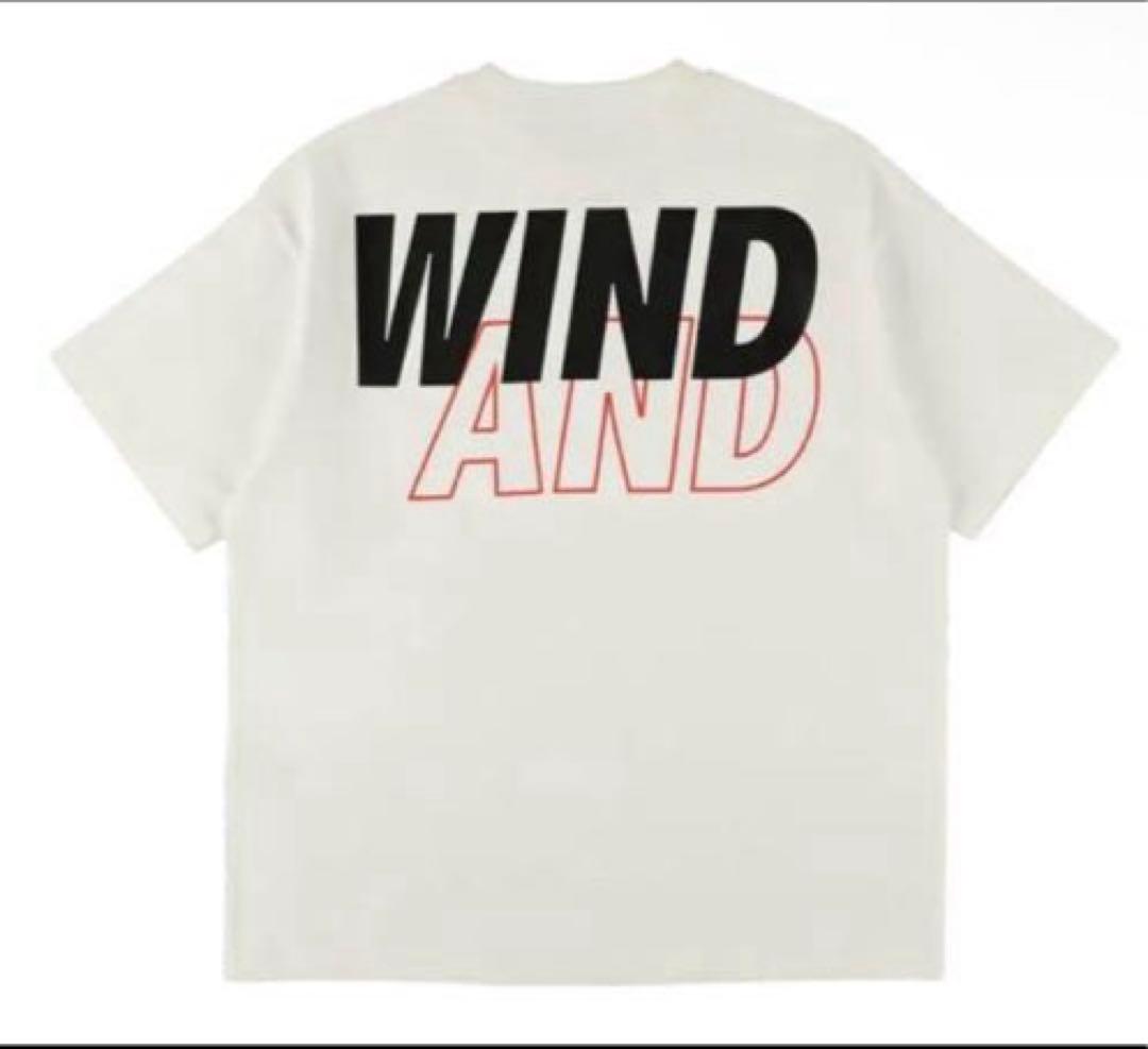 【渋谷店限定】wind and sea SEA Tシャツホワイトxブラック M