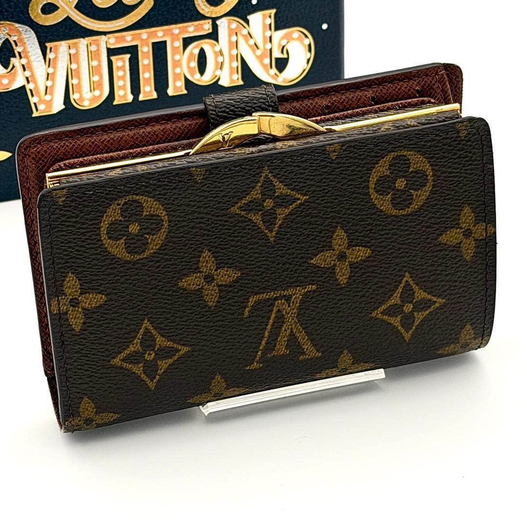 【新品に近い】ルイヴィトン モノグラム ポルトフォイユ ヴィエノワ 財布