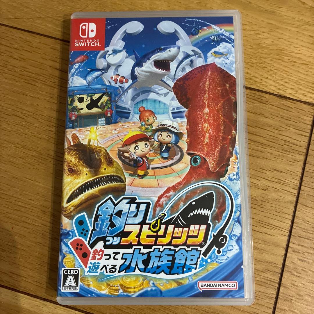 釣りスピリッツ 釣って遊べる水族館 通常版＋サオコン＋Joy-Con セット