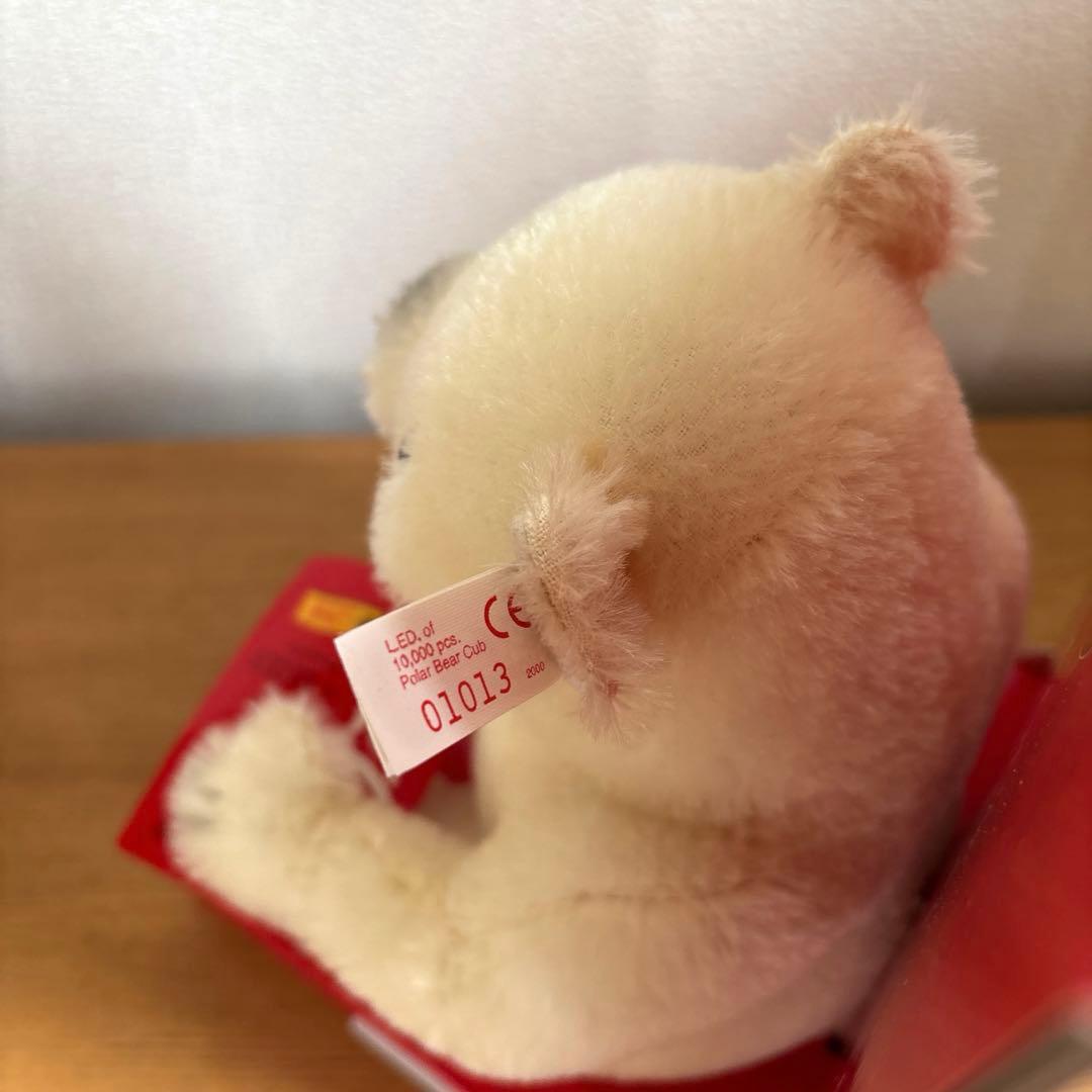 シュタイフ　Steiff コカコーラベア　テディベア　箱付き