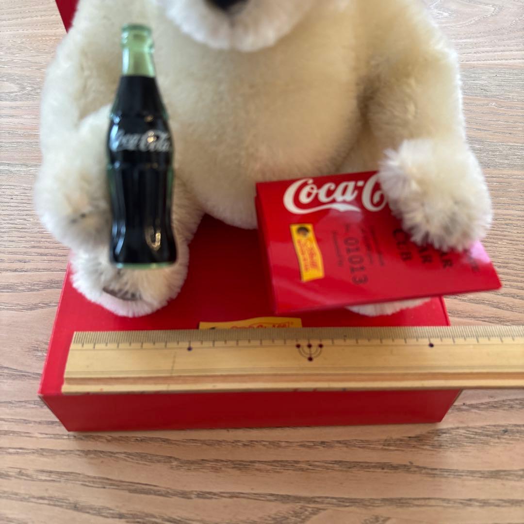 シュタイフ　Steiff コカコーラベア　テディベア　箱付き