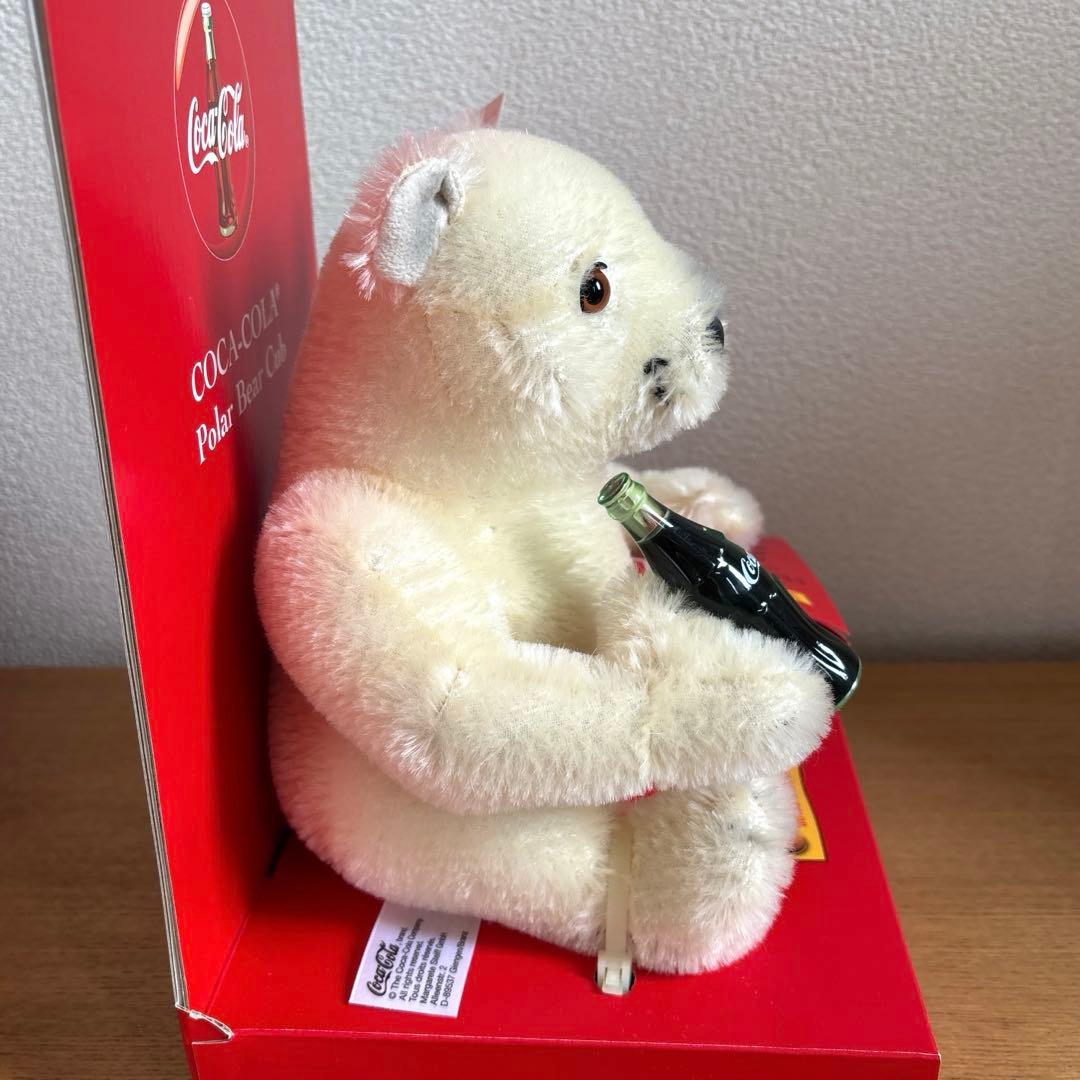 シュタイフ　Steiff コカコーラベア　テディベア　箱付き
