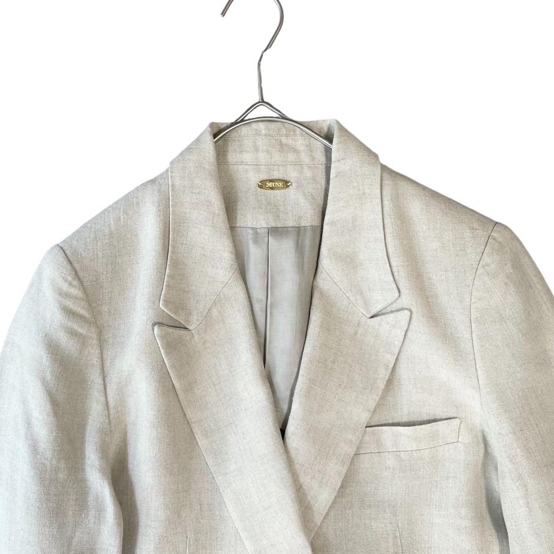 ほぼ未使用【定価4.2万✨】ドゥーズィエムクラス リネン OX ジャケット 38