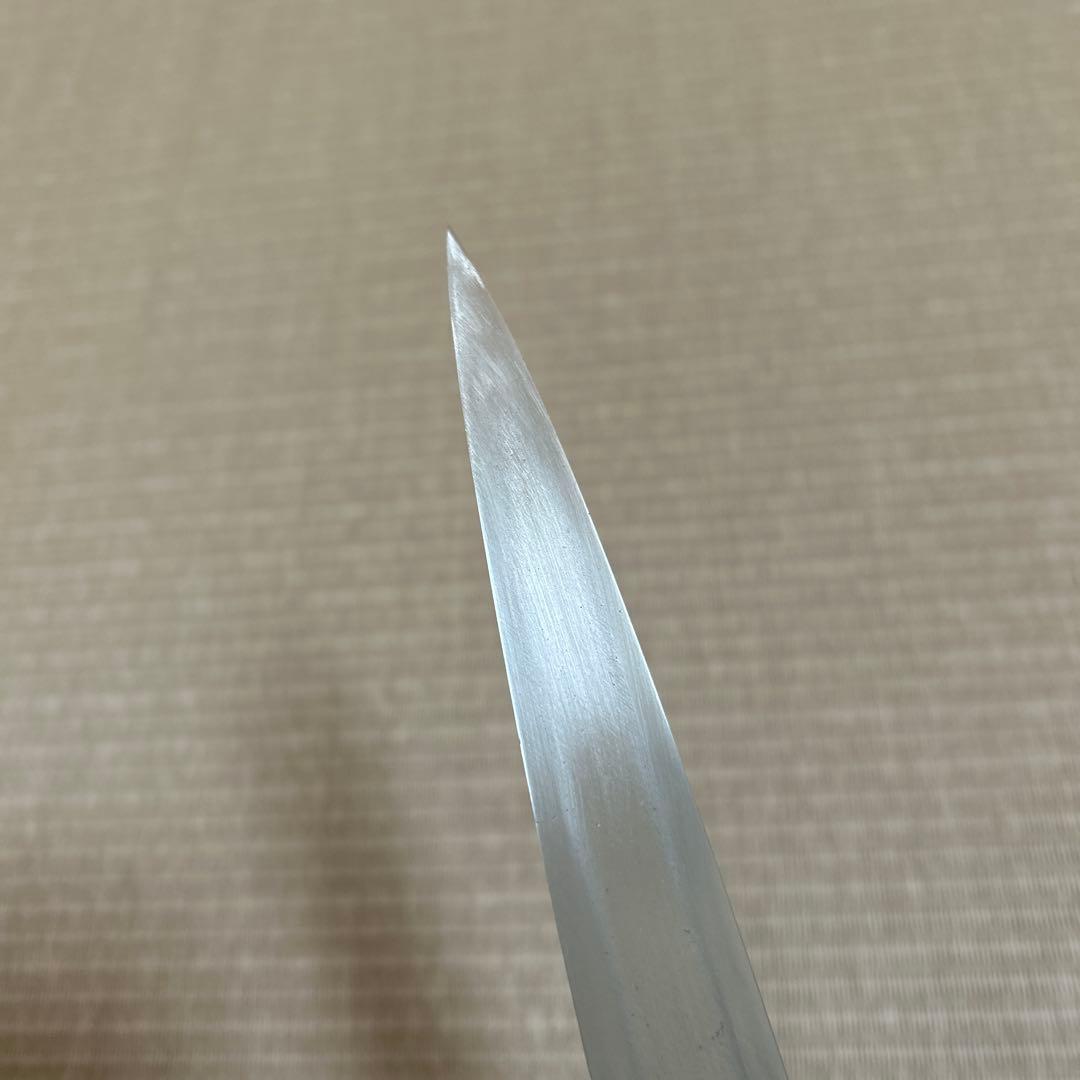 銀三　包丁　柳刃　和包丁　堺孝行　黒水牛　八角柄　サビにくい