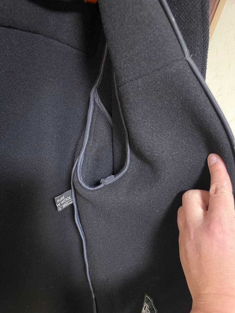 GLENMORE グレンモア ダッフルコート 黒 M