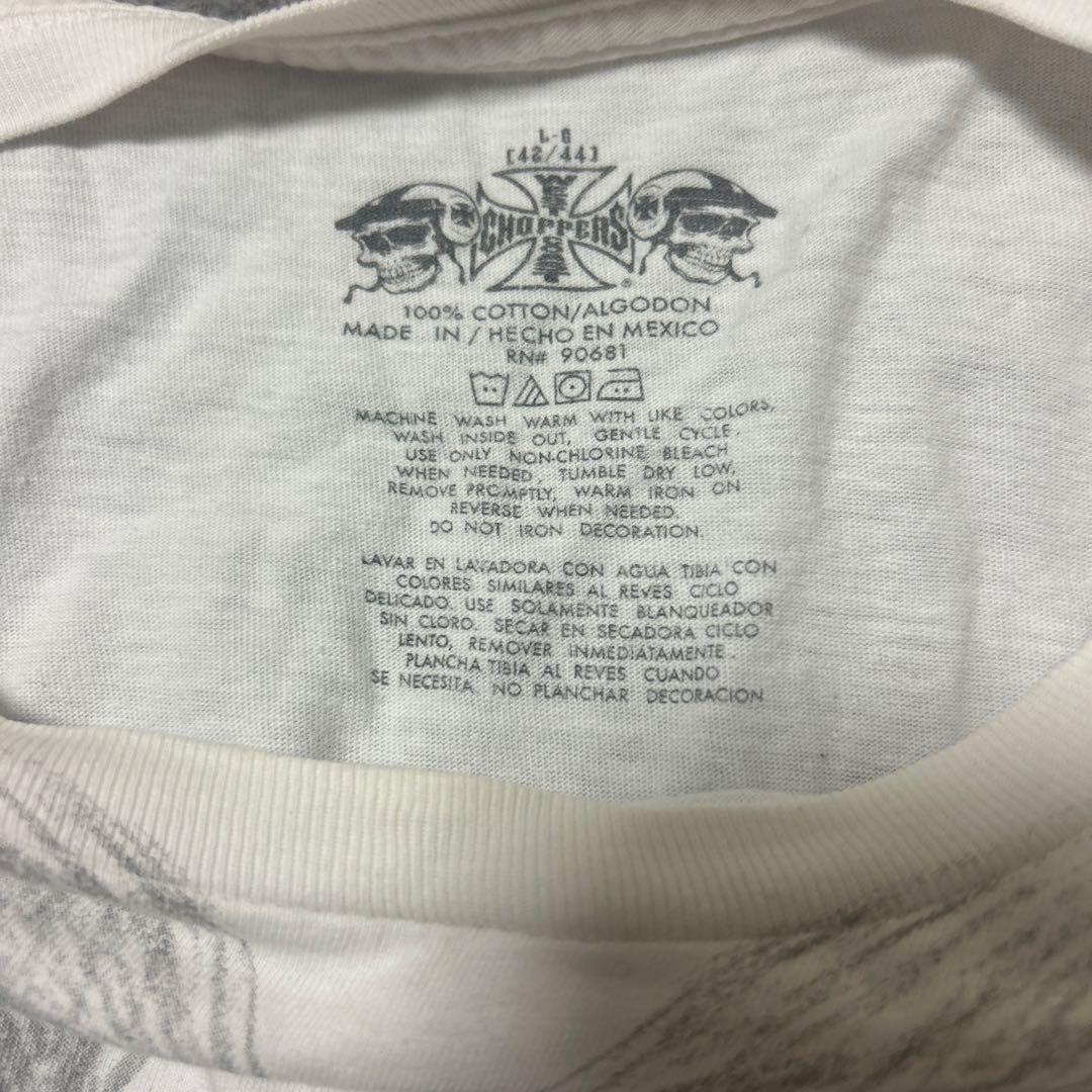 最終値下げwest coast choppers Tシャツ ドクロ L 希少