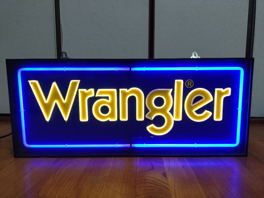Wrangler ネオンサイン　NEON 看板　非売品