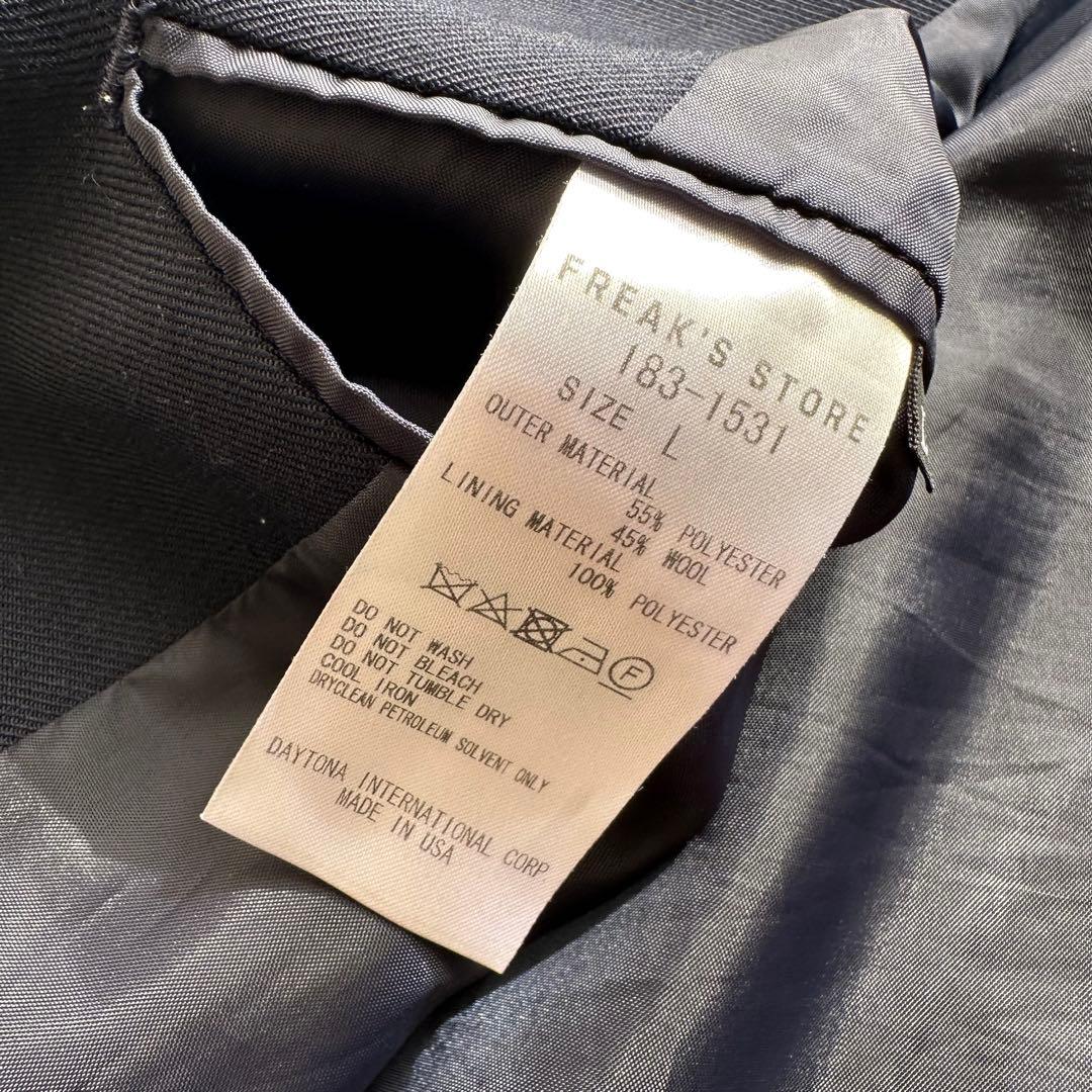 freaksstore フリークスストア 紺ブレザー ダブルブレスト 金ボタン