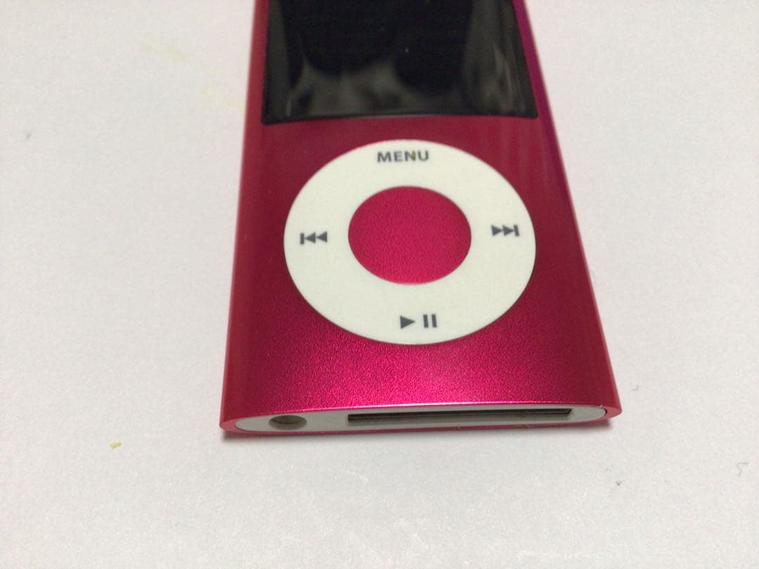iPod nano５世代8GBピンクno.240バッテリー交換済作動品