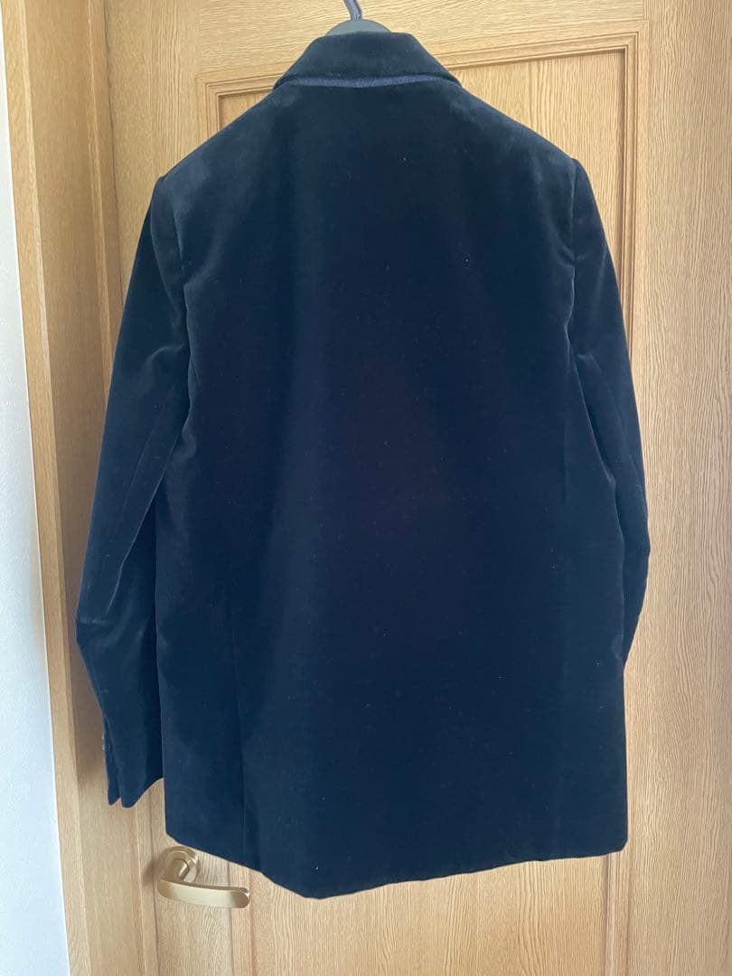 Acne Studios ブラックベルベットジャケット 34