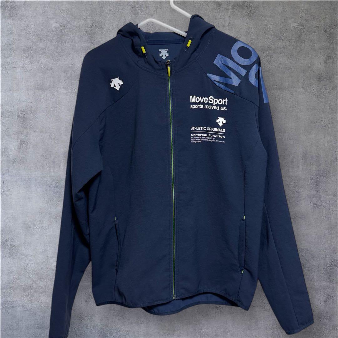 DESCENTE Move Sport 上下セットアップ　ネイビー　《O、XO》