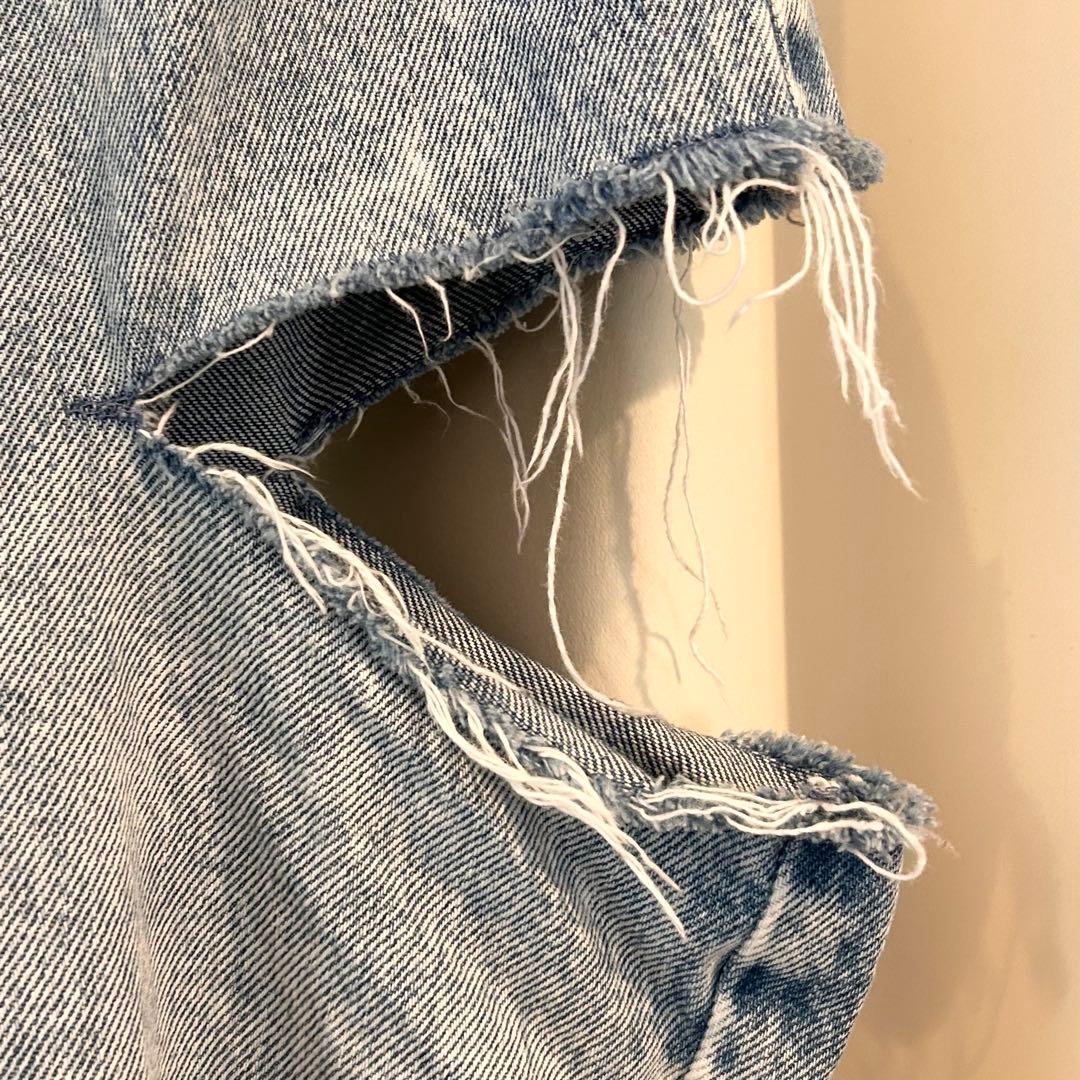 Maison Margiela スラッシュデニム ライトブルー サイズ38