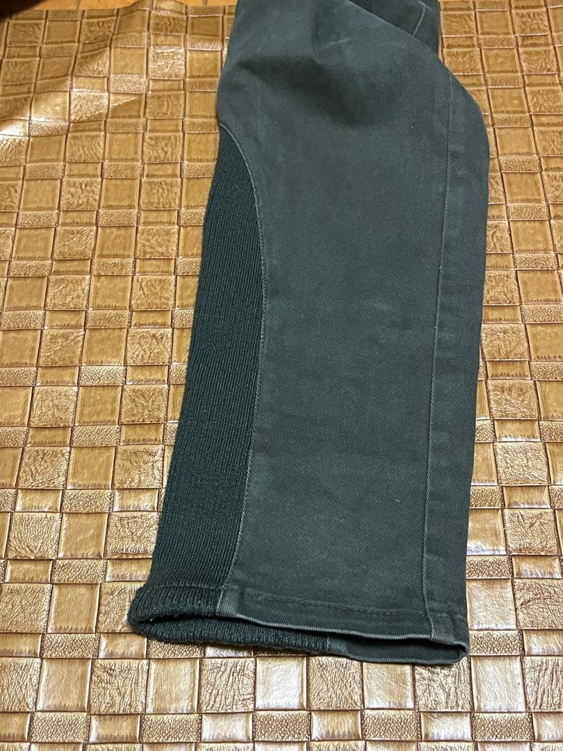 グラム　シモンジョッパーズ　サルエルパンツ　/4　カーキ　ストレッチ　裾リブ