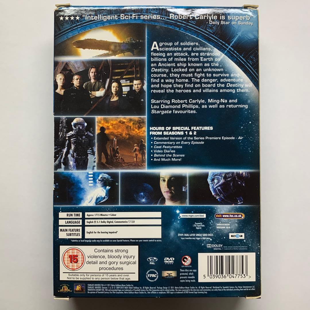 TVドラマ SGU Stargate Universe: Seasons 1 & 2
