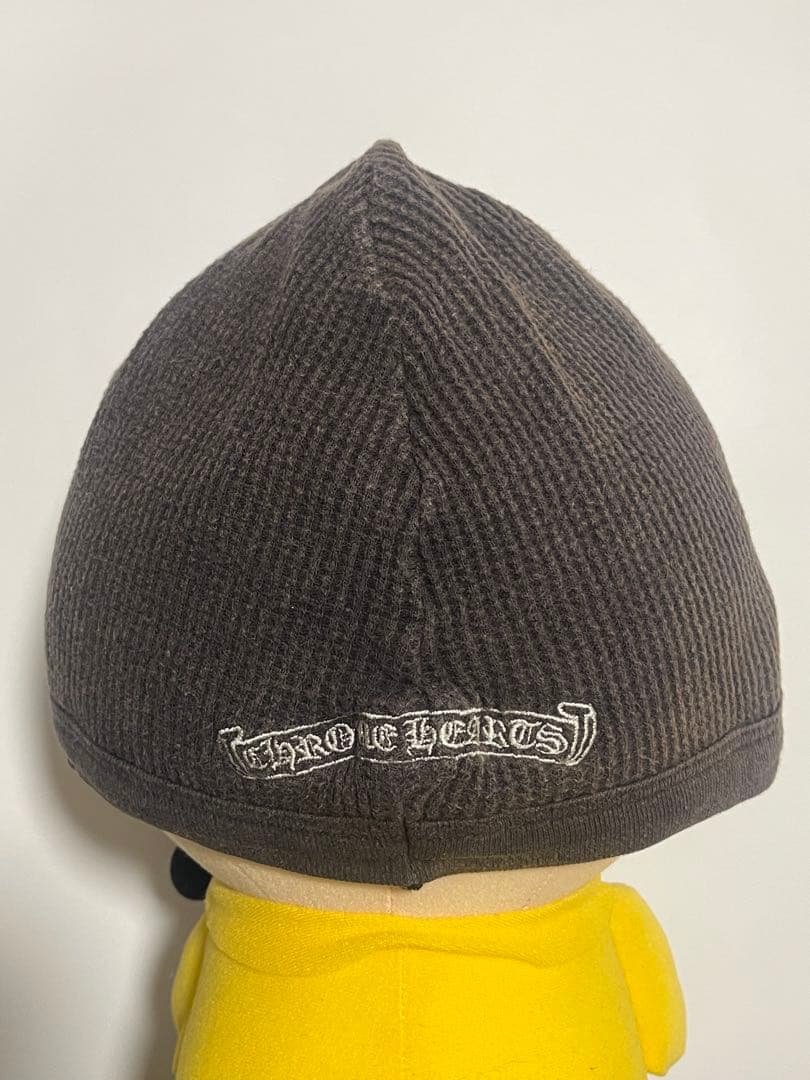 クロムハーツ ニット帽 サーマルビーニー クロス刺繍 ニットキャップ