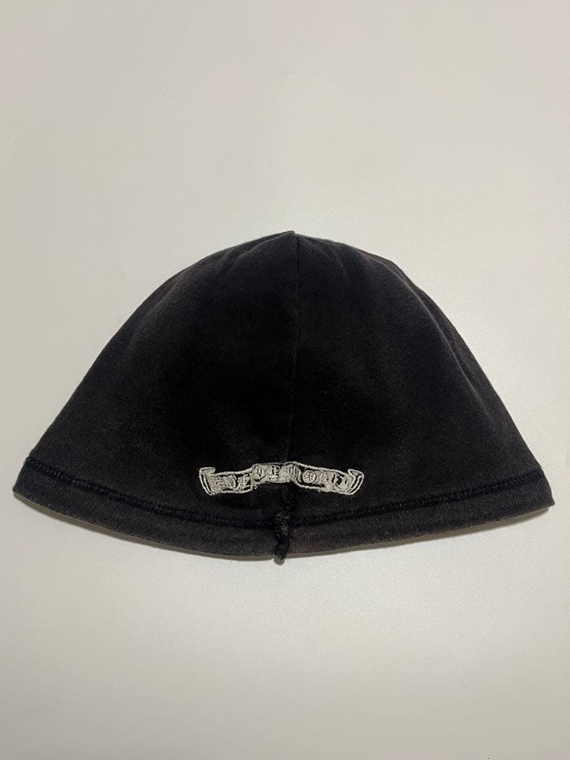 クロムハーツ ニット帽 サーマルビーニー クロス刺繍 ニットキャップ