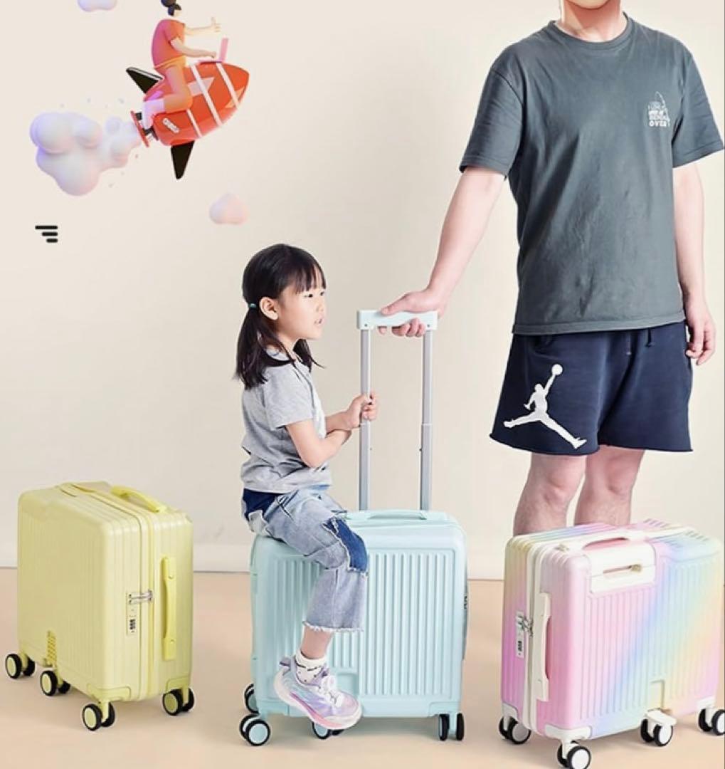 子供が乗れるスーツケース　子供が乗れるキャリーケース　25日まで限定お値下げ