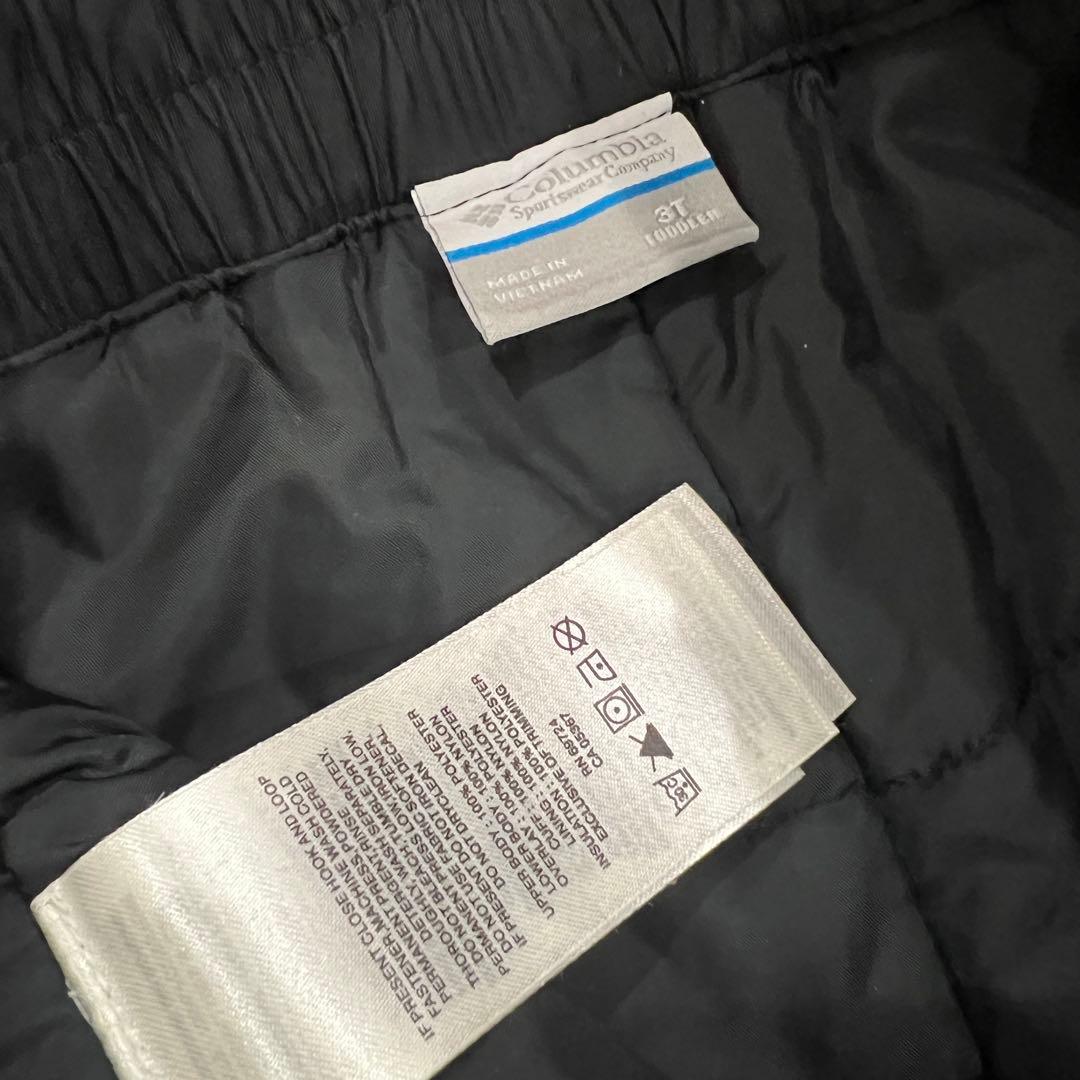 【美品】Columbia 子ども用スキーウェアセット 3T