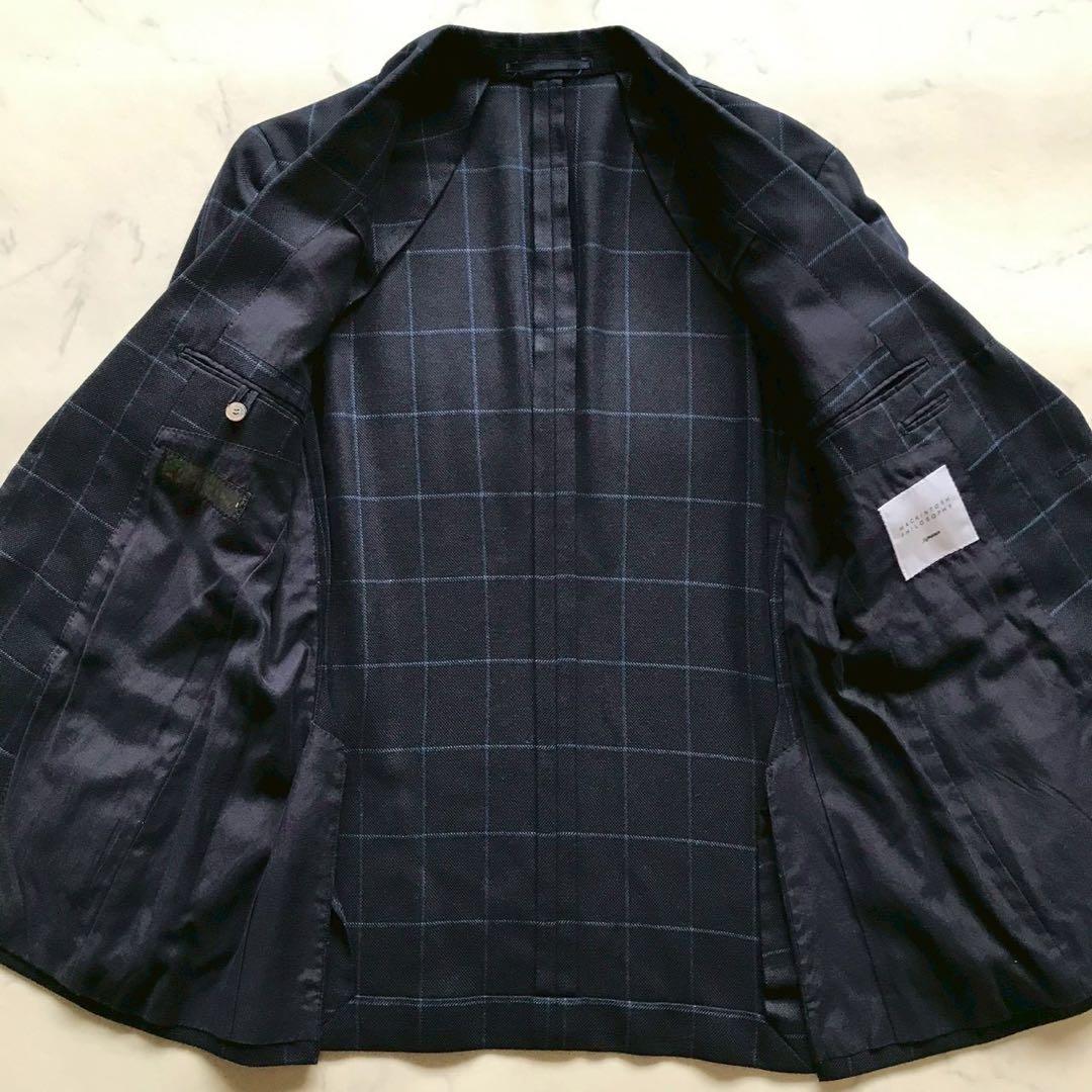 極美品/Lサイズ✨マッキントッシュ テーラード シグネチャー ラニフィシオ 絹