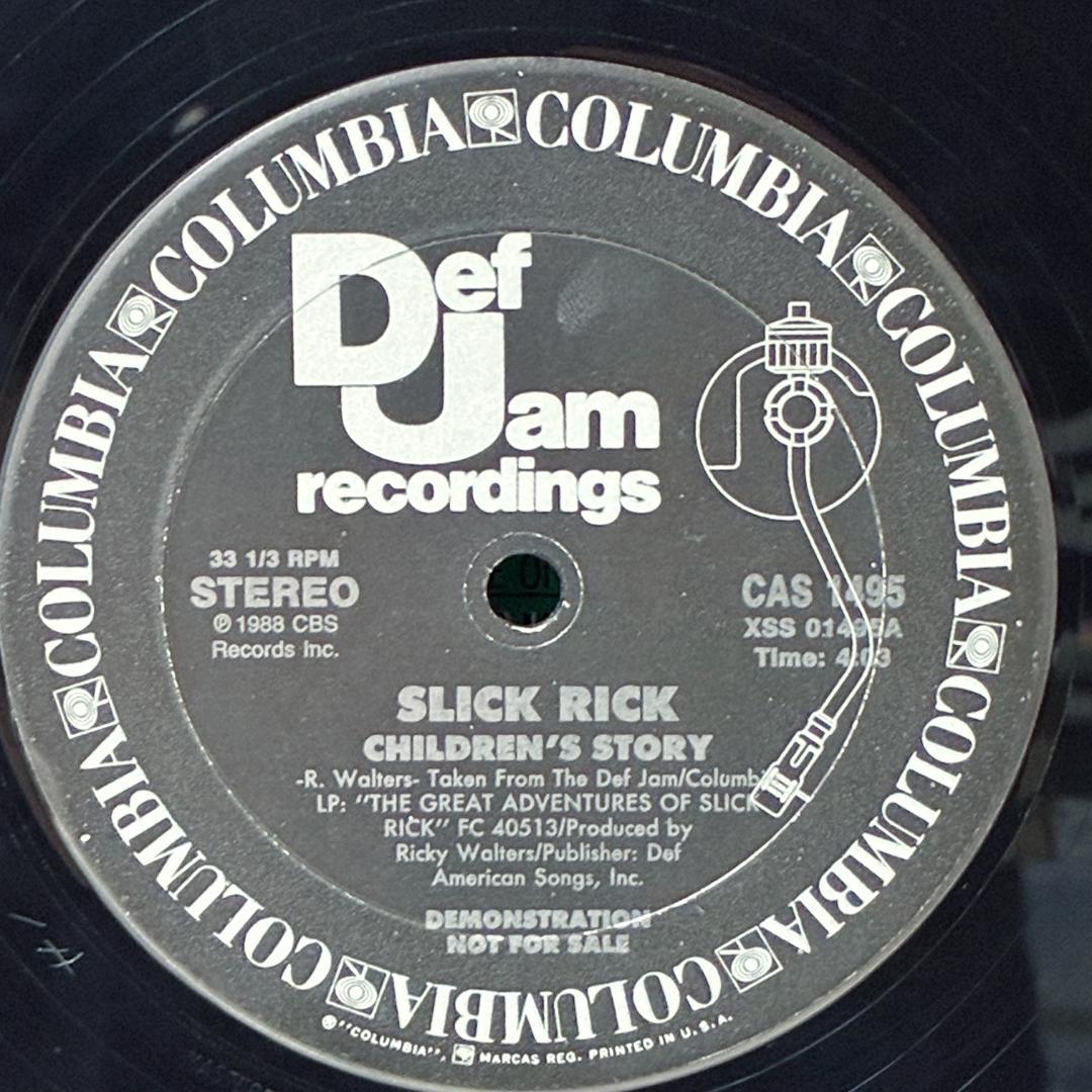 【CAS1495プロモ盤】Slick Rick Children's Story
