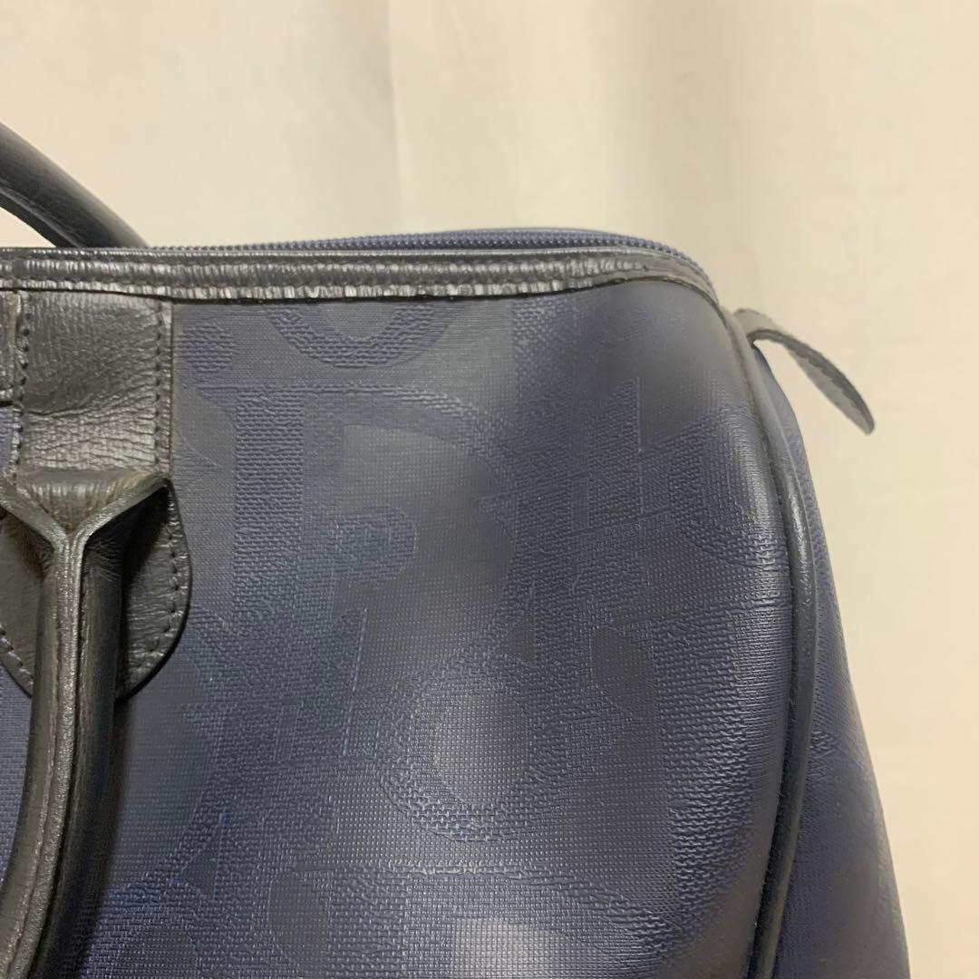 Christian Dior ロゴ　大容量 ボストン ヴィンテージ　トロッター