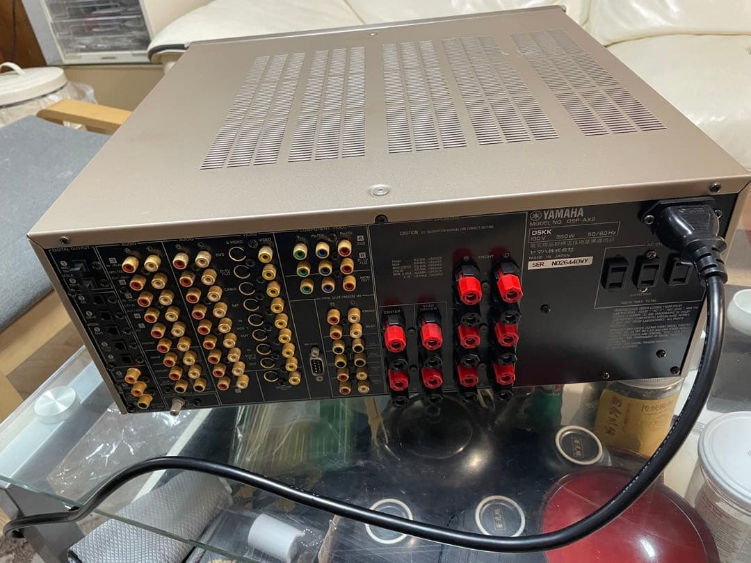 Yamaha DSP-AX2 AVアンプ シルバー