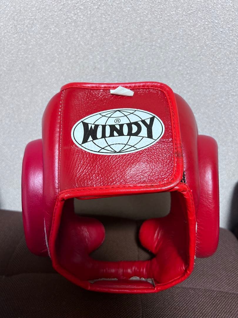 WINDY ヘッドギア 赤L
