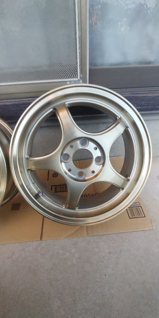 5ZIGEN FN01R-C 15インチ 5.5J ブロンズクリア ホイール ②