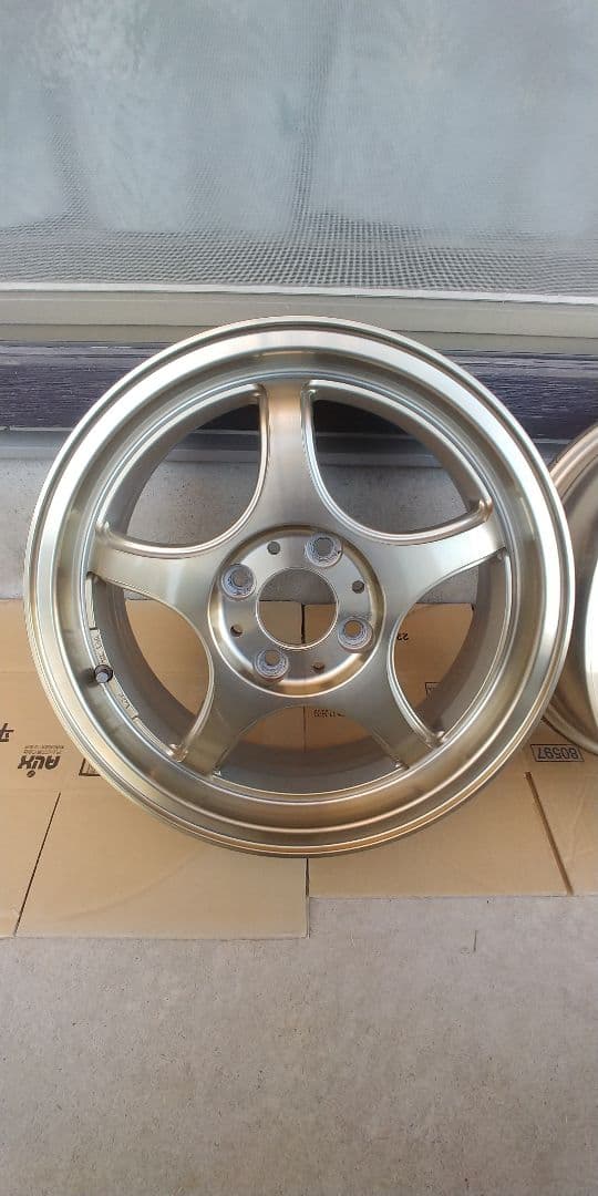 5ZIGEN FN01R-C 15インチ 5.5J ブロンズクリア ホイール ②