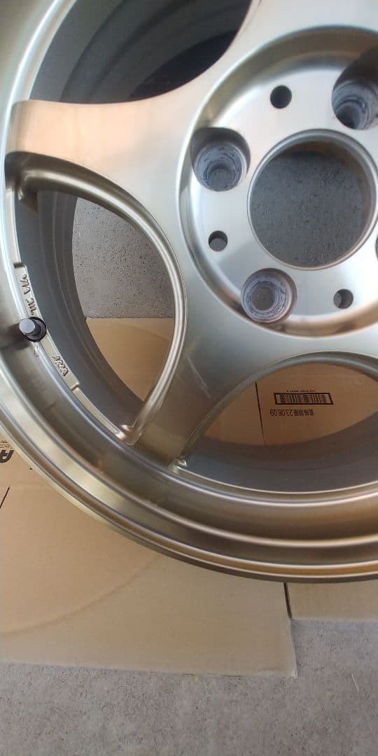 5ZIGEN FN01R-C 15インチ 5.5J ブロンズクリア ホイール ②