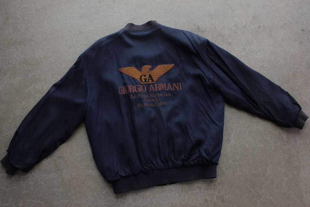 ジャケット・アウター 80~90s Giorgio Armani Bomber Jacket