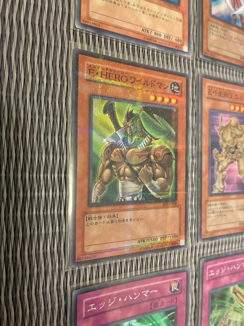 【匿名配送】遊戯王　E•HERO エレメンタルヒーロー　まとめ売り　ホロあり