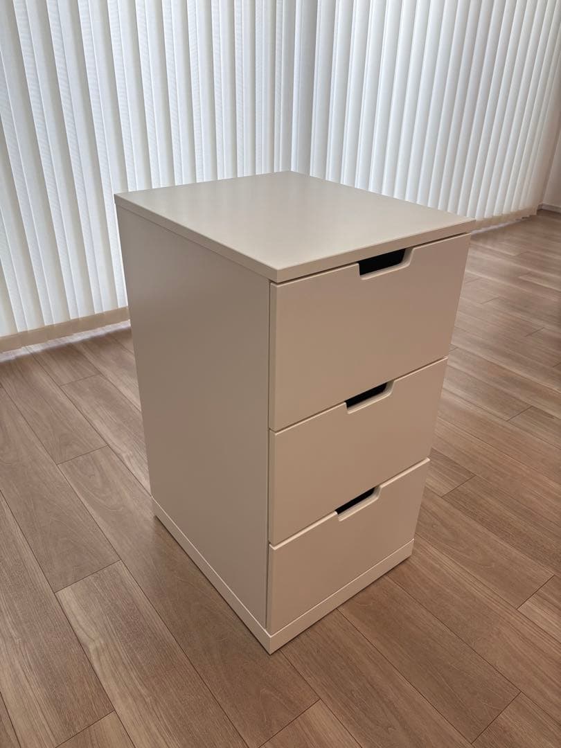 【送料込み】IKEA NORDLI ノールドリ チェスト ホワイト