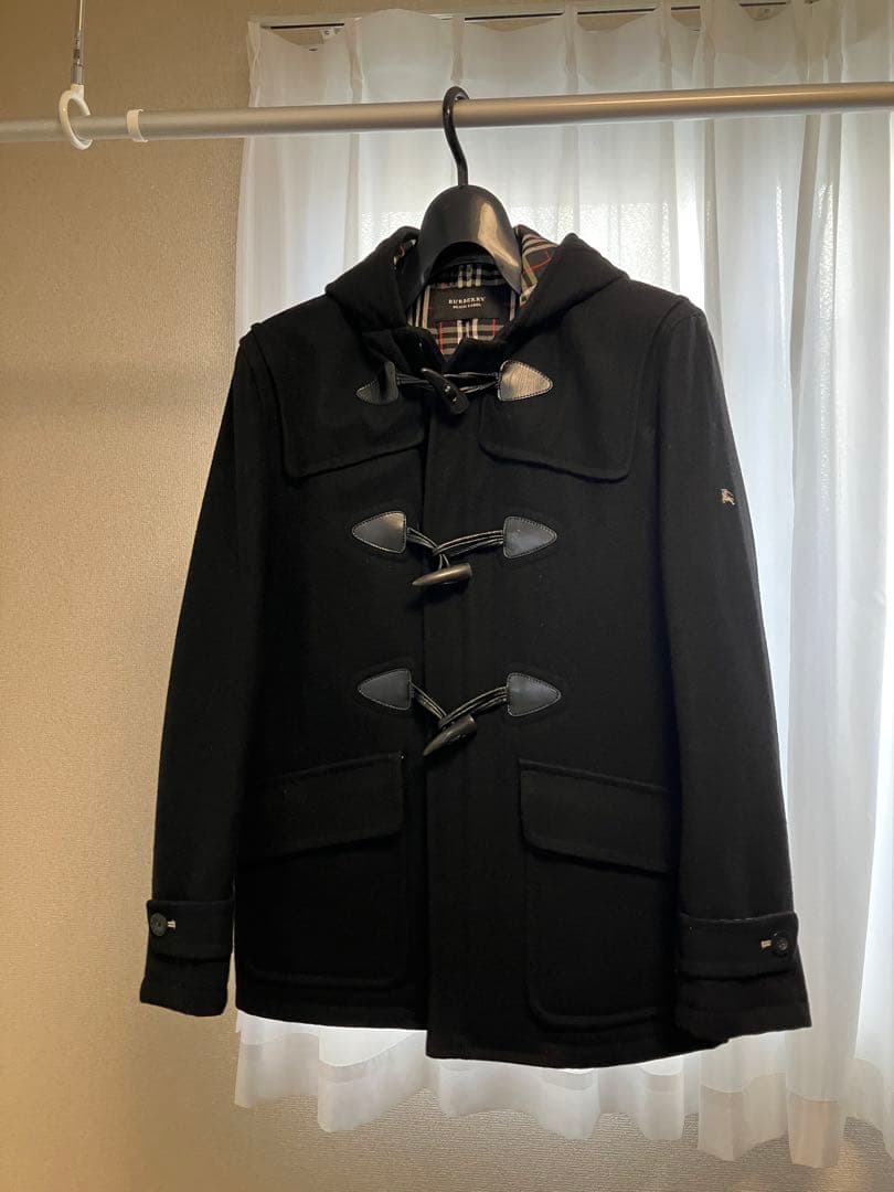 BURBERRY BLACK LABEL ダッフルコート ブラック