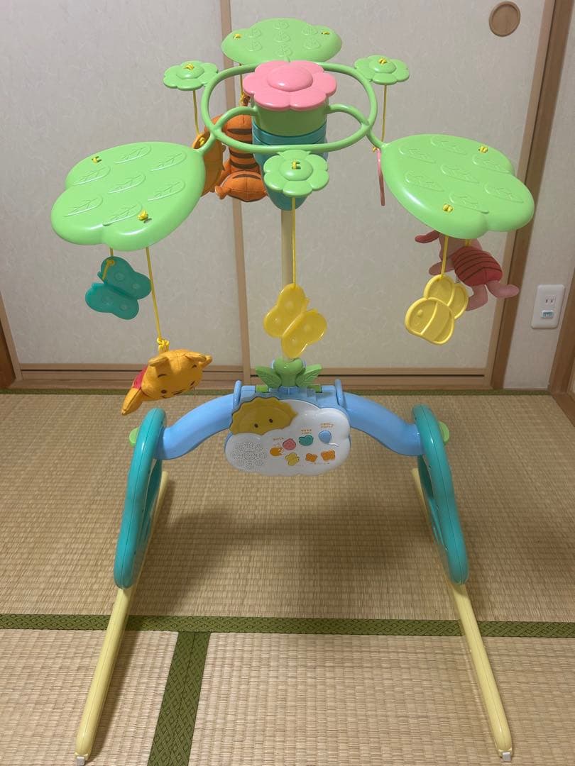 ［値下げしました］プーメリー えらべる回転6wayジムにへんしんメリー