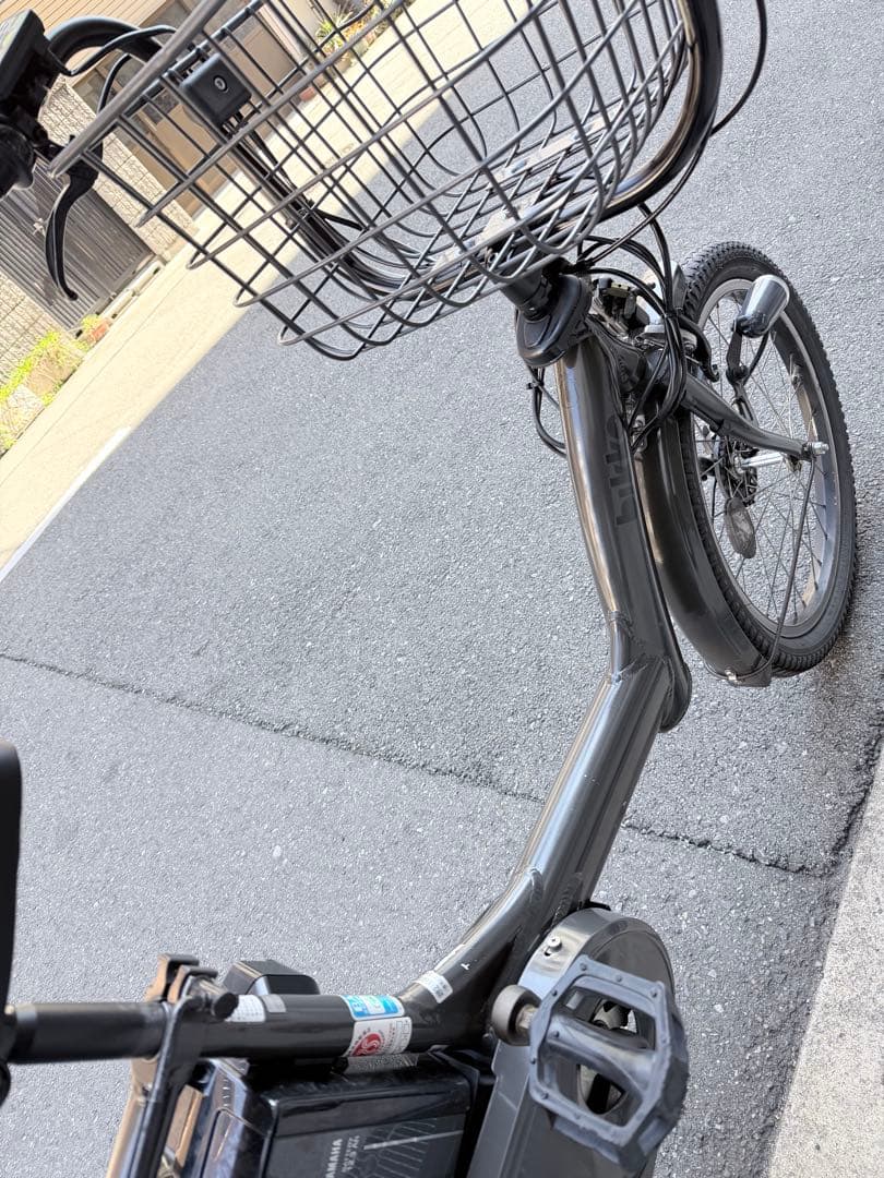 子供乗せ　ブリヂストン　BIKKE 電動アシスト自転車 チャイルドシート付き