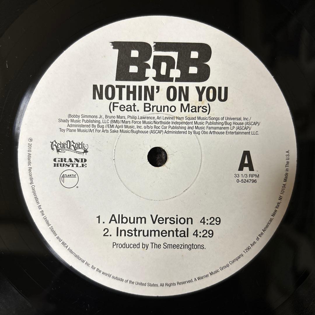 ⭐︎レア盤⭐︎B.o.B / NOTHIN' ON YOU - AIRPLANES