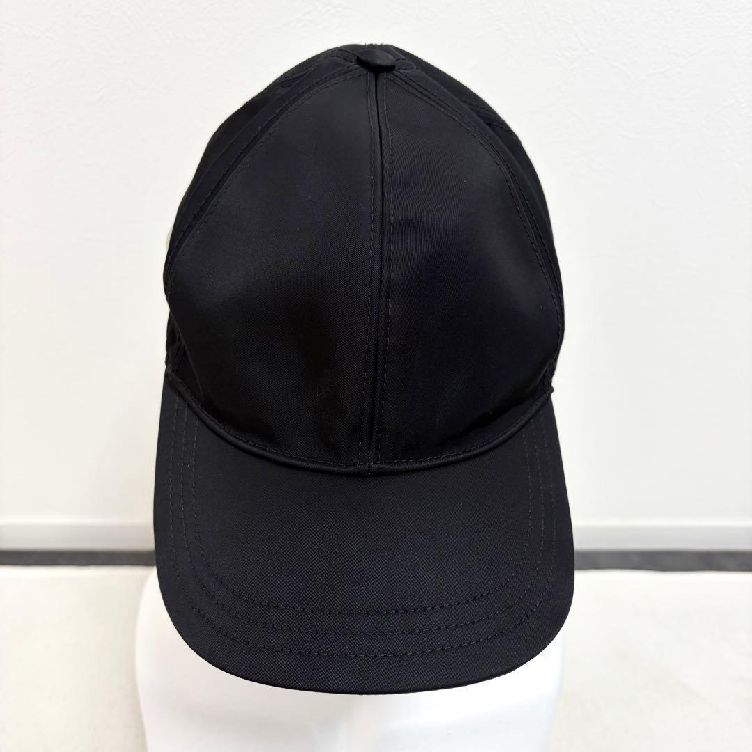 【未使用級】PRADA Re-Nylon ベースボール キャップ 黒 ブラック