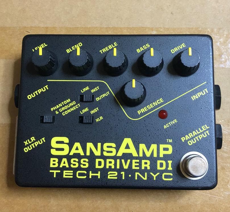 TECH21 SansAmp 美品 BASS D DI サンズアンプ